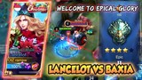 AGGRESSIVE LANCELOT VS BAXIA PRO, WELCOME TO EPICAL GLORY 😱 - LANCELOT FASTHAND GAMEPLAY #392