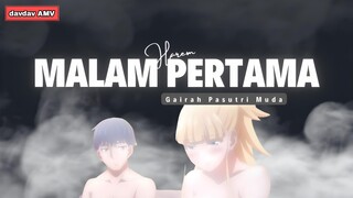 Ketika pertama kali mandi bareng istri 🗿 [AMV]