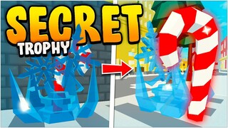 SECRET* TROPHY FOUND!! in Roblox Islands (SKYBLOCK)