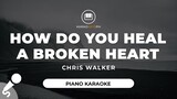 How Do You Heal A Broken Heart - Chris Walker (Piano Karaoke)