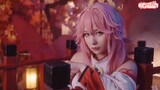 [Cosplay] [Genshin Impact] Tiếp tục một màn cosplay Yae Miko đầy quyến rũ