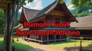 Rumah Tusuk Sate Tanah Borneo terdapat mistery di dalamnya