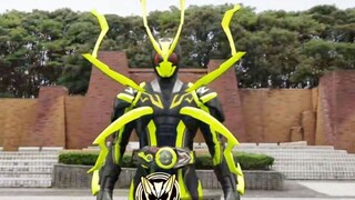 Lihatlah ksatria dengan bentuk akselerasi di antara Kamen Rider