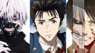 Karakter berkekuatan besar|<Attack on Titan><Tokyo Ghoul><Parasyte>