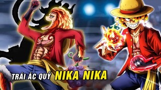 Trái ác quỷ của Luffy gắn với thần mặt trời Nika , Sức mạnh từ Nhựa hay Cao Su [ One Piece 1043+ ]