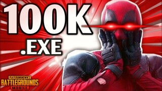 100K SUBSCRIBERS.EXE | PUBG MOBILE