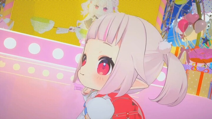 It's 3D Cabbage's strong wind slicked back hair