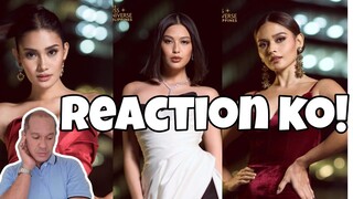 Reaction ko sa Glamour Photo shoot ng Miss Universe Philippines!