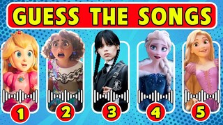 Can You Guess the Wednesday Character&DISNEY PRINCESS by her SONG| Disney Song Quiz Challenge