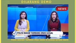 Polisi Gerebek Tambang Emas Ilegal