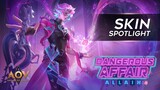 Allain Dangerous Affair Skin Spotlight - Garena AOV (Arena of Valor)
