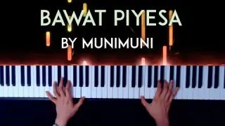 Bawat Piyesa by Munimuni Piano Cover with sheet music