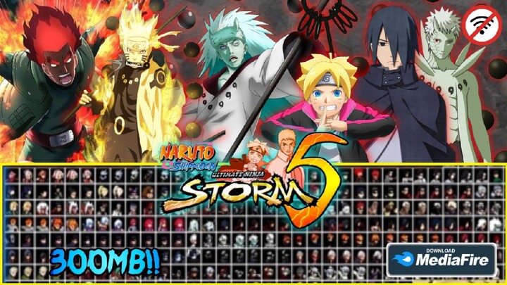 NEW UPDATE‼️Naruto Ultimate Ninja Storm 5 Mugen Android 2023!! [300MB] Best All Characters