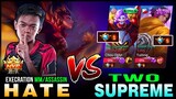 EXE Hate MVP Plays vs. Two Philippines Supreme in Rank ~ Mobile Legends