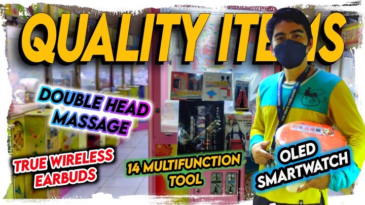 Watch How i win Double Head Massage,Smartwatch and more in claw machine