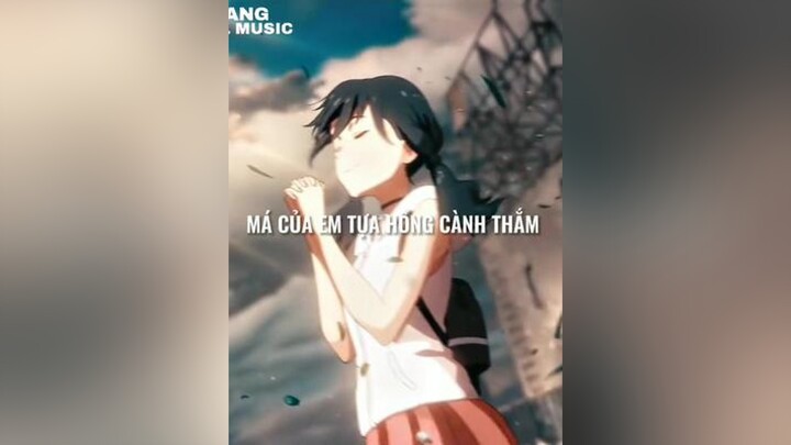 "Má của em tựa hồng càng thắm" anime chill lyrics khang_209 icehoney_team😈💀 xuhuong foryou