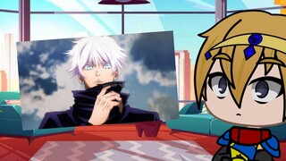 Konosuba reacts to Kazuma as Satoru Gojo + Itadori and Megumi (Jujutsu Kaisen) Part 2/2