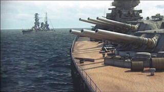 [Cannon sound music] Have you ever played such a touching World of Warships?