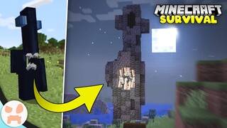 BUILDING THE STALKER WARDEN In Minecraft Survival! (Episode 19)