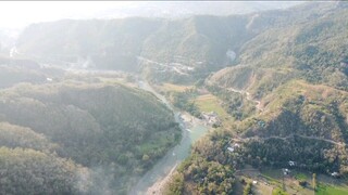 aerial view of Ibulao, Lagawe.