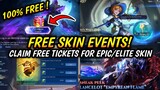FREE SKIN EVENTS | SURPRISE BOX, PROJECT NEXT EVENT AND MORE EVENTS UPDATES! - MLBB