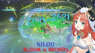 F2P NILOU Bloom is BROKEN | Dyspro genshin NILOU