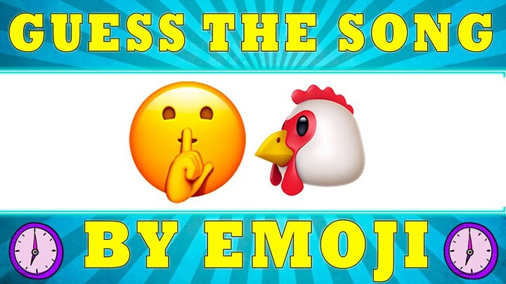 Guess the song by emoji in 10 seconds | Best Hits 1980 - 2022 | Music quiz №2