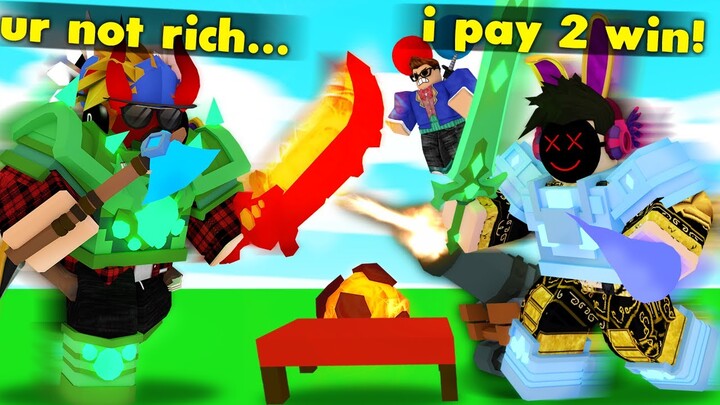 RICH Clan Wanted To BEAT Me In A 1v2... (ROBLOX BEDWARS)