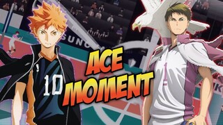 BIG MATCH! KARASUNO HIGH VS SHIRATORIZAWA ACADEMY - DUO ACE BATTLE