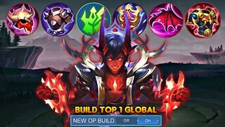 TOP 1 DYRROTH NEW IMMORTAL INSANE BUILD WITH DAMAGE HACK! | MUST TRY THIS BROKEN BUILD🔥