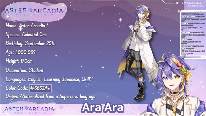 Aster Arcadia nói Ara Ara TSKR !!!