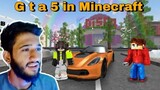 Minecraft GTA 5 || School Party Craft Minecraft || Harsh Gameplay