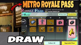 NEW SEASON METRO ROYALE PASS DRAW - METRO ROYALE CHAPTER 12