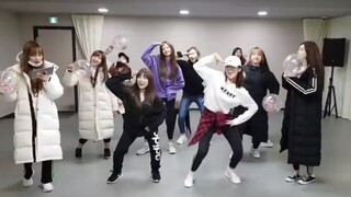 IZONE nhảy Twice［Yes or Yes］Chứng nhận đầu hồng của Nako