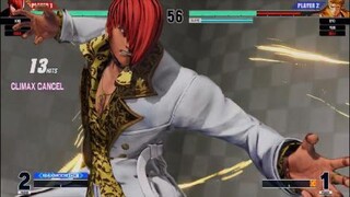 KOF15　ホスト庵vs極限流リョウサカザキ　強すぎる３１Hit７割コンボ