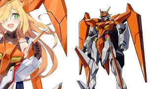 Gundam mecha girls gather! The four little strong men of Gundam OO are as beautiful as girls, and th