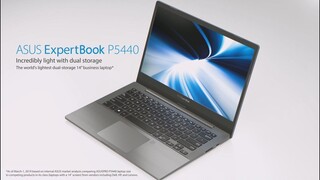 ASUS ExpertBook P5440 | The world’s lightest dual-storage 14” business laptop