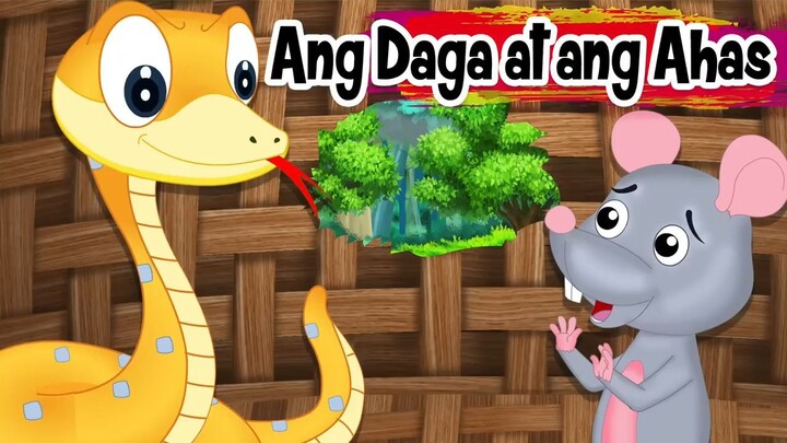 Ang Daga at ang Ahas || Nursery moral rhymes || Moral rhymes