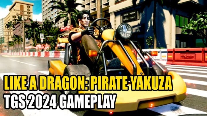 Like A Dragon: Pirate Yakuza In Hawaii - 4 minutes of Dragon Kart gameplay | TGS 2024