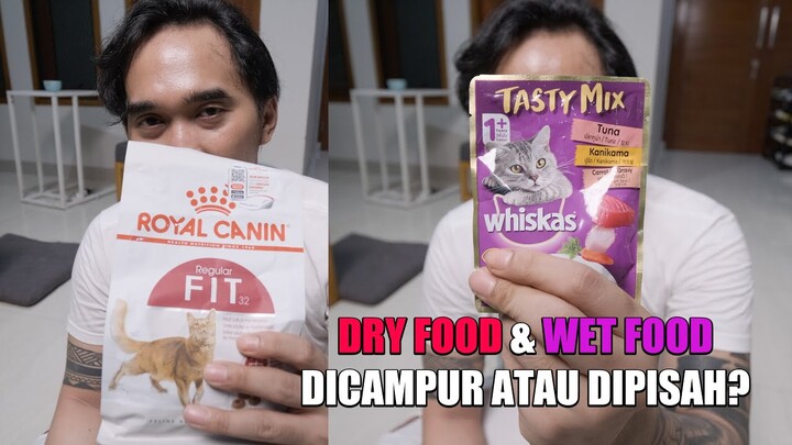 Alasan Gue Kenapa Nggak Mau Mencampurkan Dry Food & Wet Food