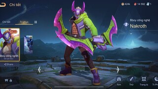 Liên Quân Mobile - Review Skin Nakroth BBoy Công Nghệ