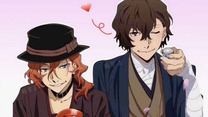 [Taizhong CP dual perspective] Although I can't express it well, I really like you. | Bungo Stray Dog Double Black - Osamu Dazai x Zhongyuan Zhongya - Wenye Taizhong CP Xiang Tiantang |