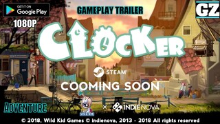 CLOCKER (EN) - Gameplay Trailer - Upcoming INDIE Adventure Mobile Game