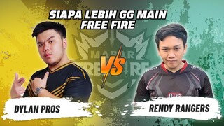 Dylan Pros vs Rendy Ranger: Skill Siapa Lebih GG Main FF? | Mabar Free Fire Match 65 #short