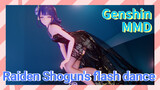 [Genshin MMD] Raiden Shogun's flash dance