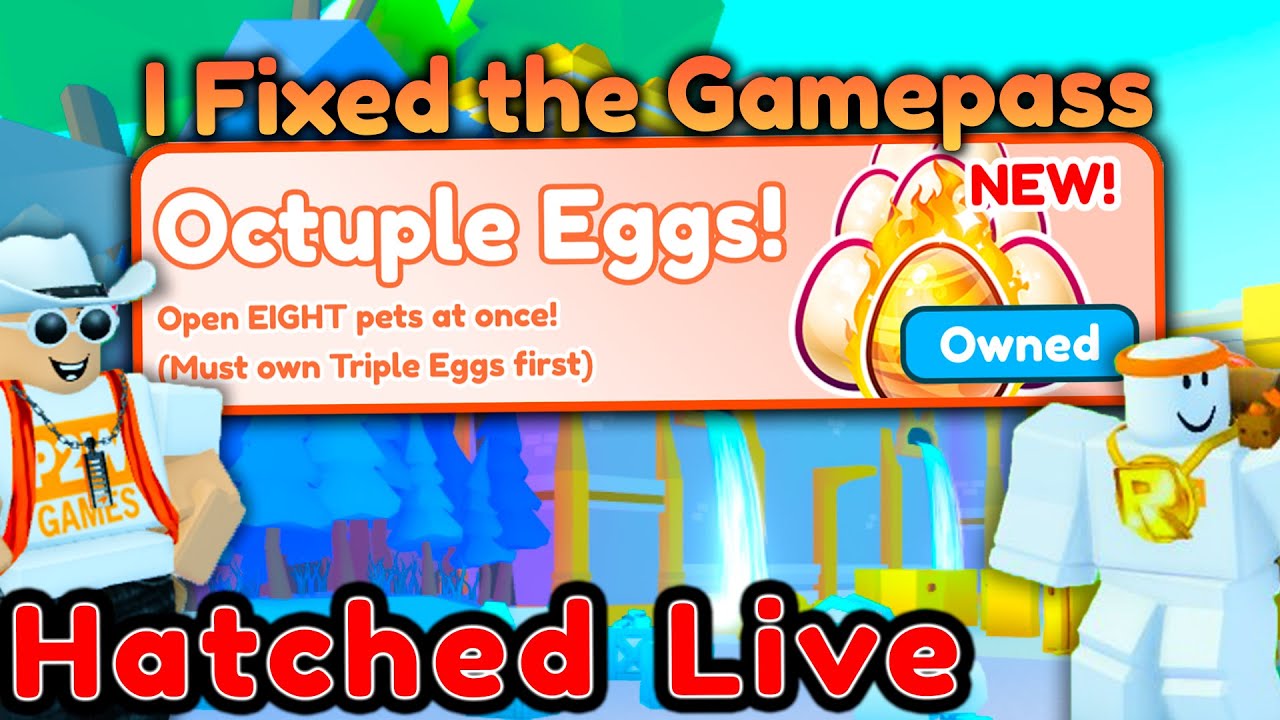 Update Hype Gift Exclusive Egg on Pet Sim Simulator X PSX on Roblox game