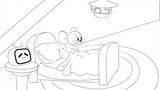 คลิป "Tom and Jerry" ที่ทาสีด้วยมือจำนวน 500 คลิปที่ปรับแต่งให้มีคุณภาพระดับ HD 1080p