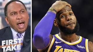 "Lakers getting blown away ain't nothing new. I'm done with them now" - Stephen A.