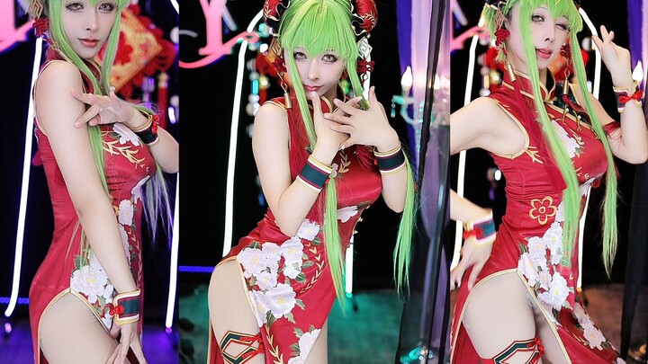 【颖儿】猫步轻俏 | 新春cc旗袍cos
