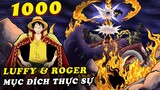 ( One Piece 1000 ) - Mục đích thực sự của Luffy và Roger , Nhật ký Oden , Shanks tới Wano vì Luffy